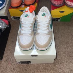 Brand New Jarrittos Dunk Low Sb Size 9.5
