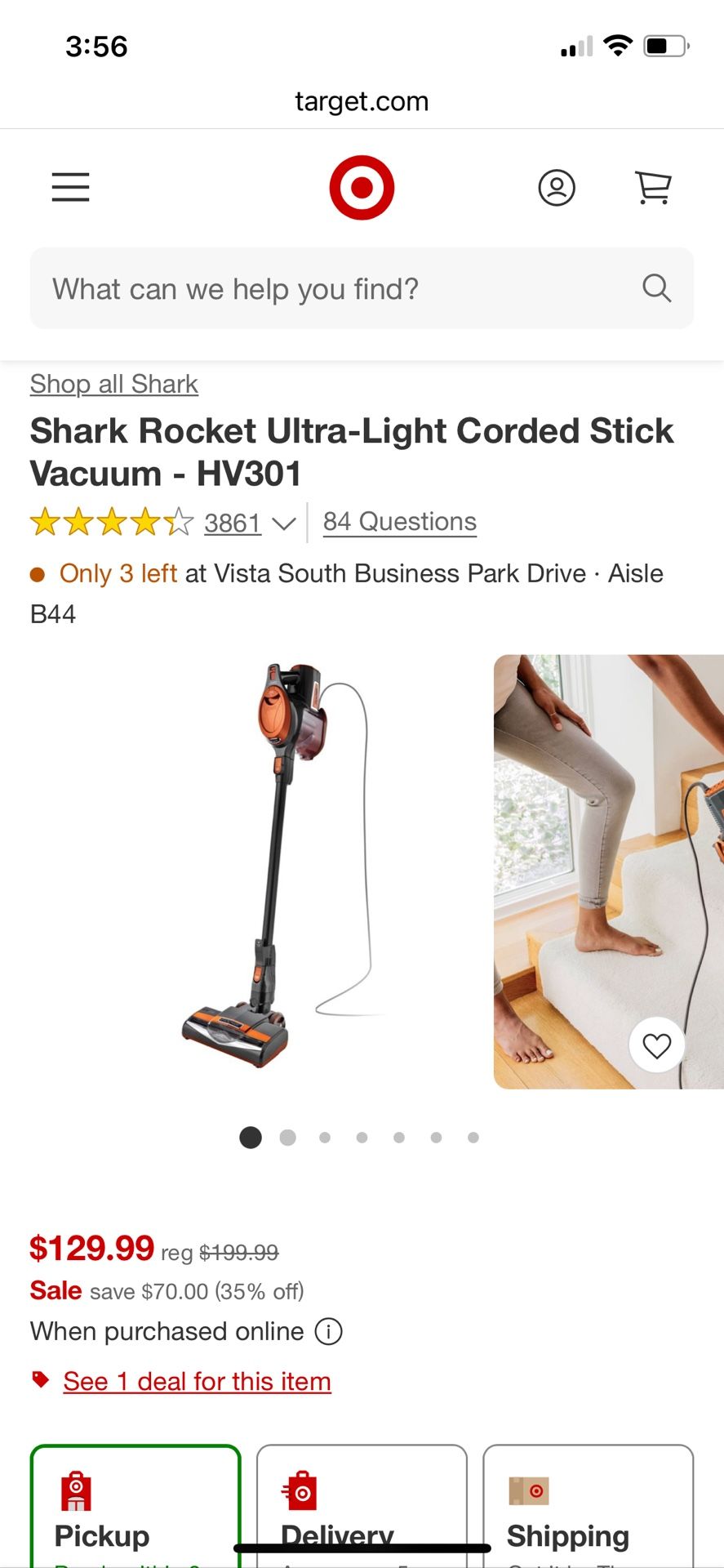 Shark Ultra Light Vacuum