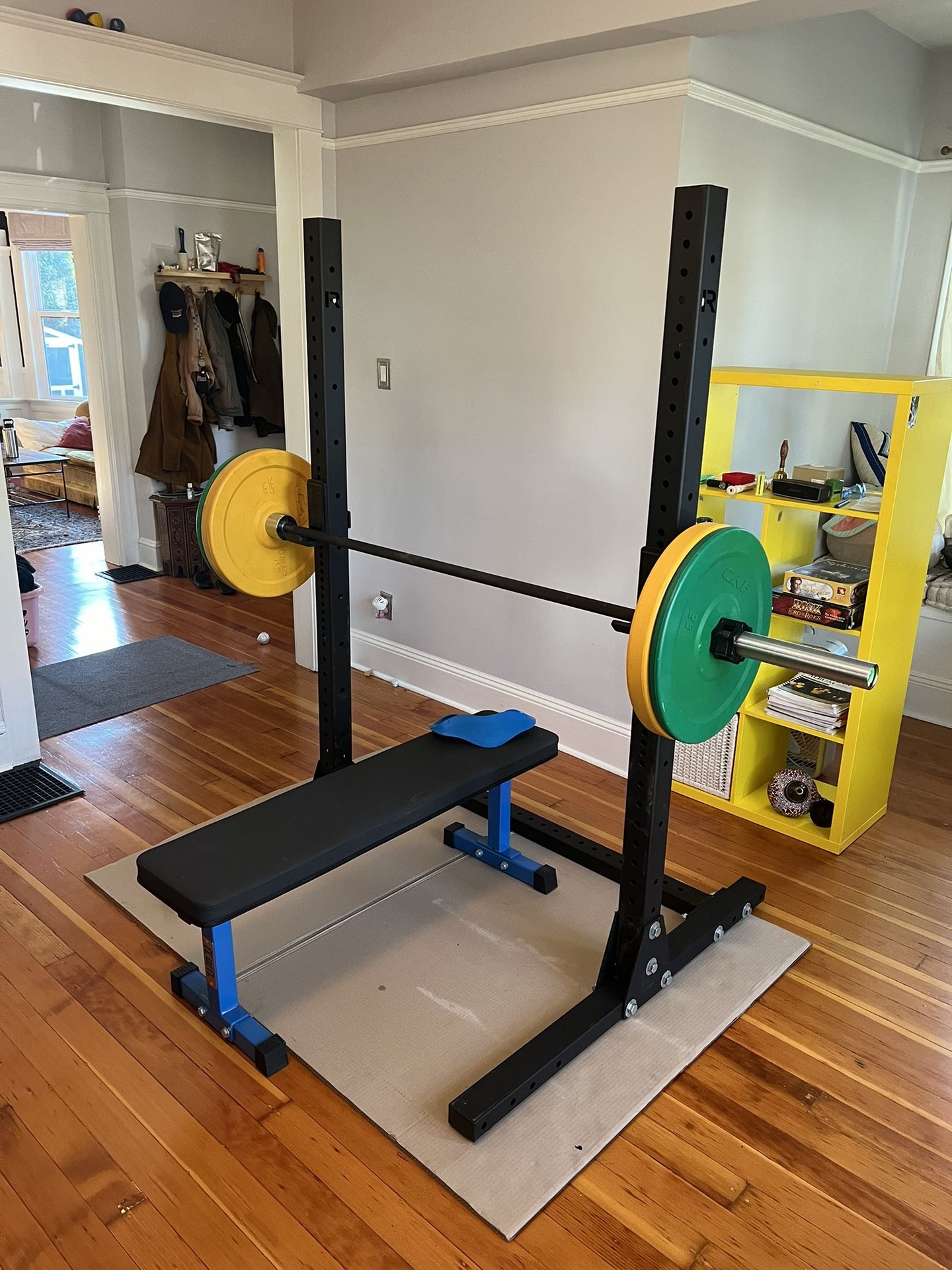 Rogue Bench Press Weight Set w/ Barbell And Plates