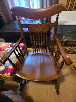 Gorgeous Solid Wood Rocking Chair ONLY $160!!!!