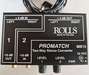 Stereo converter by ROLLS
