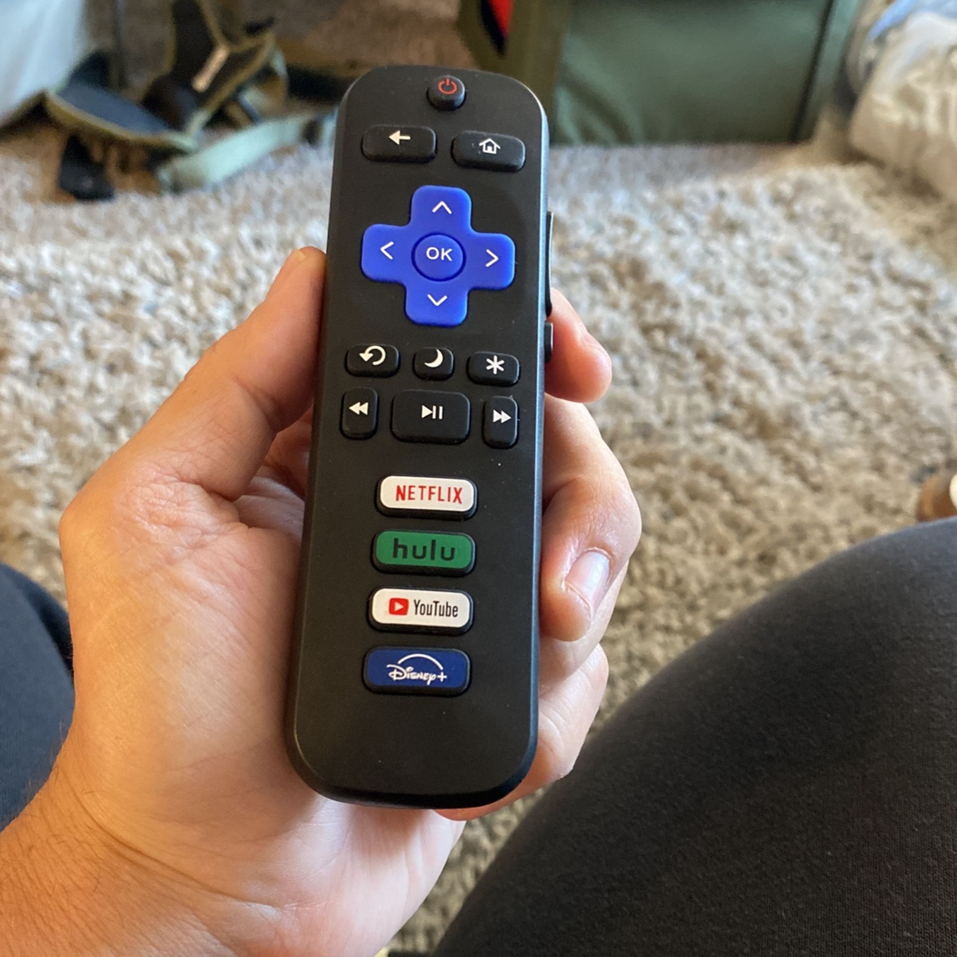 Roku TV Remote Control Television TCL Sony Panasonic Samsung Any Roku 