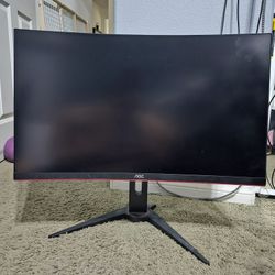AOC  27" Curved Frameless Monitor 