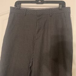 Pin-Striped Dark Grey Walter Hagan Dress/Golf Pants