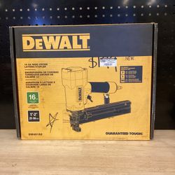 DEWALT Pneumatic 16-Gauge 1 in. Crown Lathing Stapler