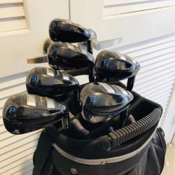 Cobra T-Rail Golf Set Hybrid Irons 5-PW With R Flex 