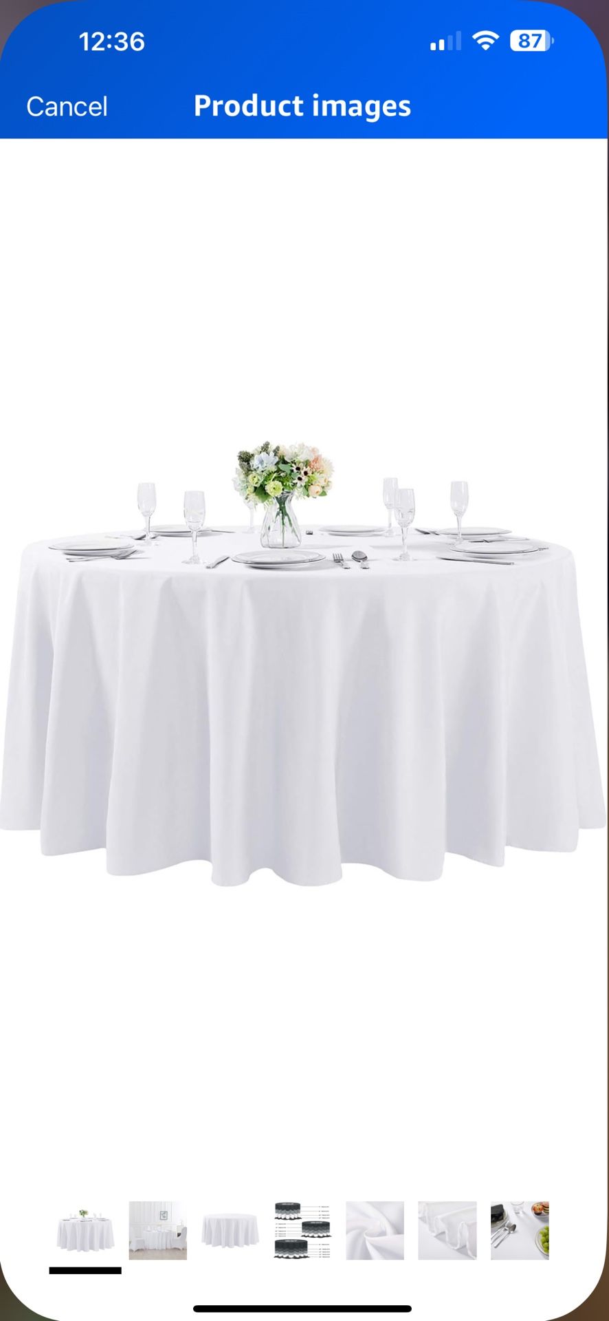 Around Table Clothes 