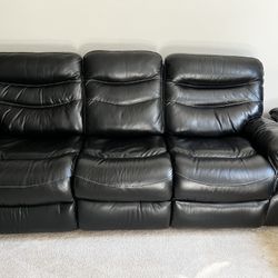 3+2 Power reclining Leather Sofa Set