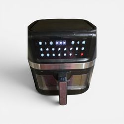 Black air fryer