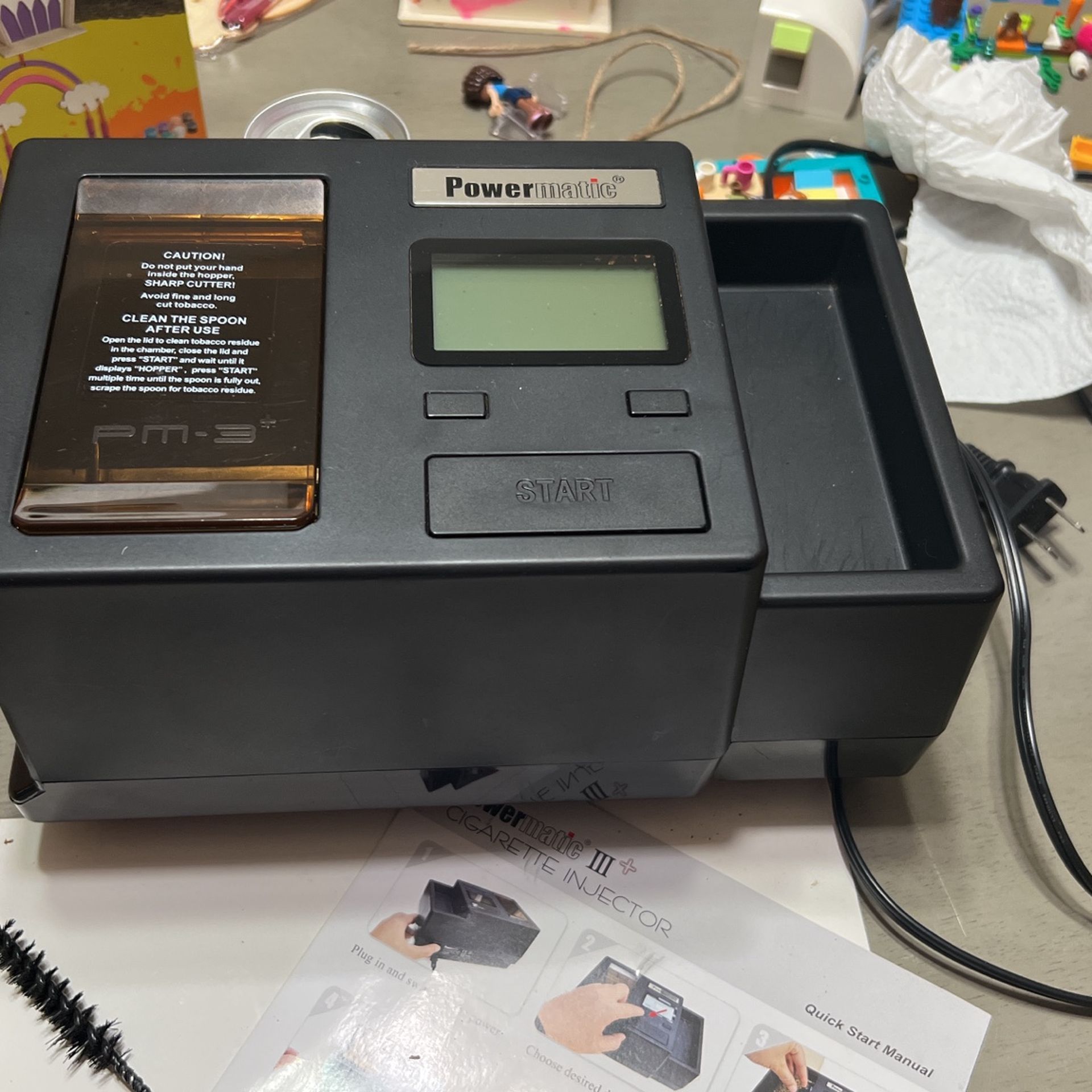 POWERMATIC III PLUS automatic Cigarette Injector Machine