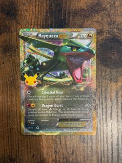 Rayquaza ex Classic Gold Border 30th Celebrations