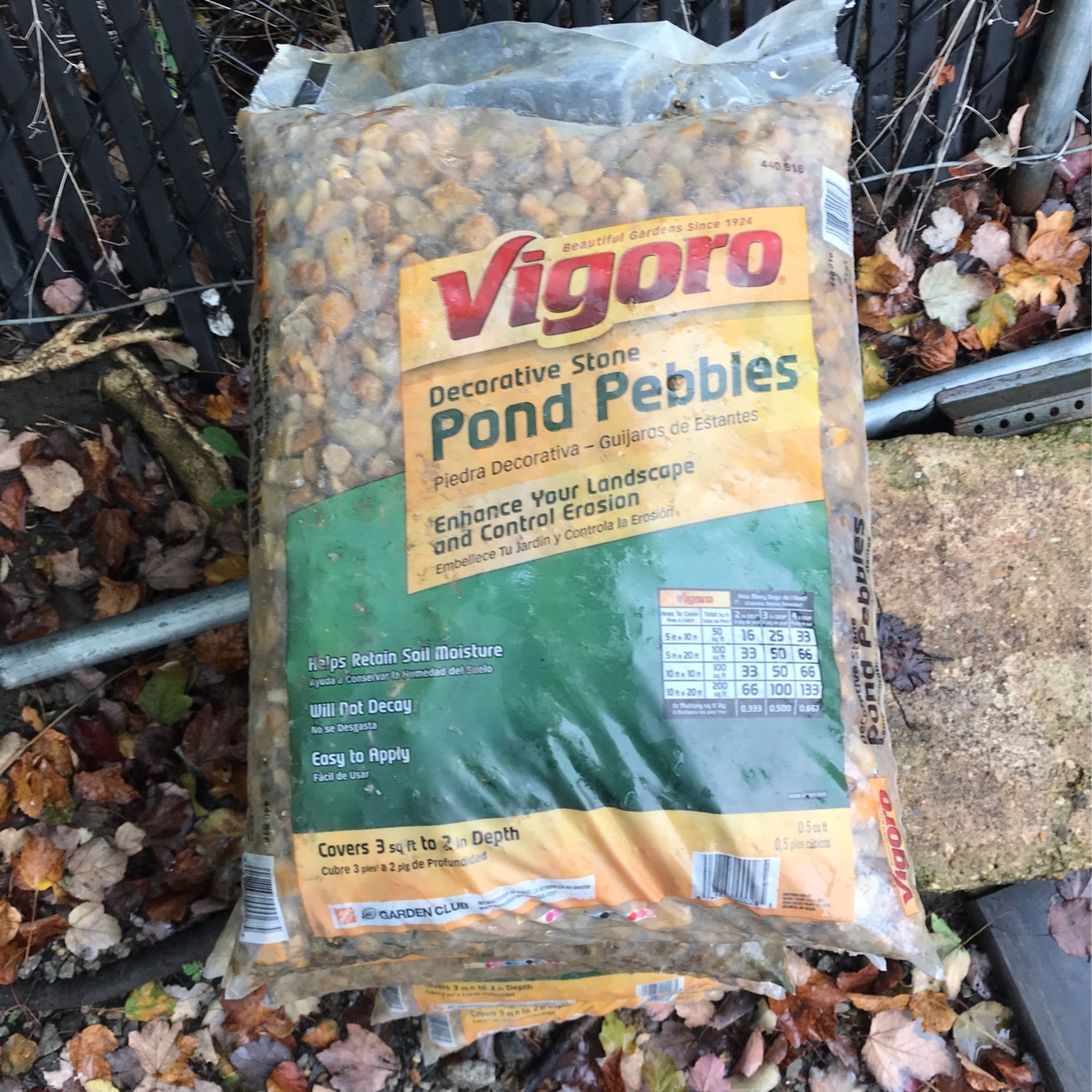 Make Me An Offer. Vigoro Decorative Pond Pebbles