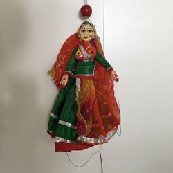 Authentic Artisan Indian Puppet Doll