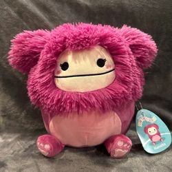 nannette bigfoot squishmallow 8” brand new with tags