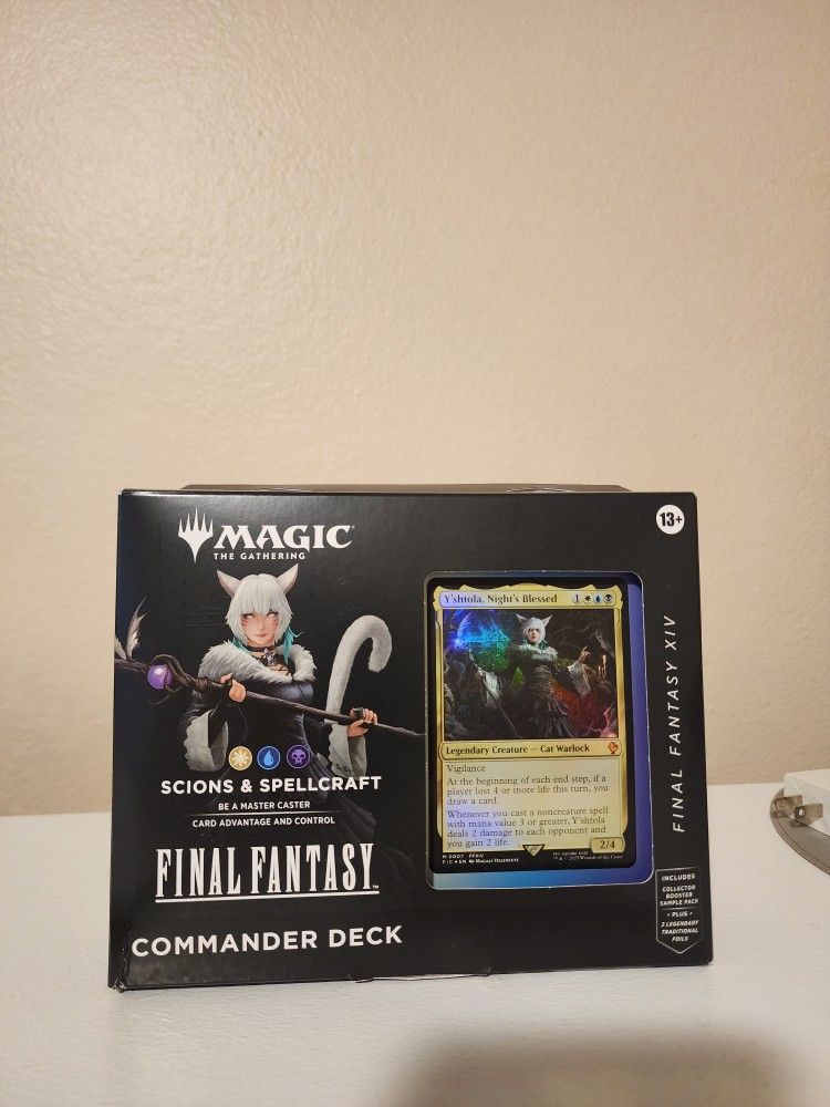 Magic the Gathering Final Fantasy XIV Precon Commander Deck | Scions & Spellcraft