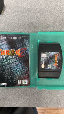 Nintendo 64 Turek two seeds of evil game