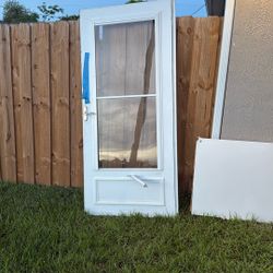 Glass Screen Door