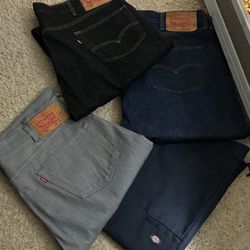 501s/dickies 