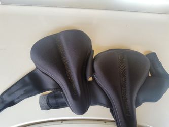 2- Gel Bike Seat Covers