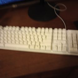 White LED keyboard 