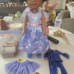 Wellie Whises Doll American Girl 