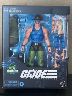 G.I. Joe Classified Series SGT SLAUGHTER Action Figure NEW