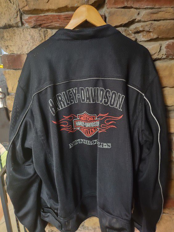 Harley-Davidson Nylon Mesh Riding Jacket.
