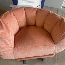 Brand New Pink Corduroy Kids Chair (Pillowfort)