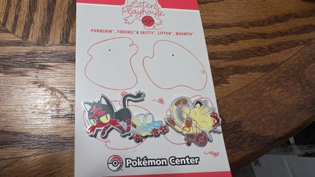 Pokemon Pins Litten's Playhouse