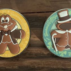 Disney Pins - Seasons Eatings Gingerbread Park Pins