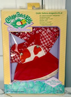 Vintage 1992 Cabbage Patch Kids Deluxe Fashions Western Cowgirl Outfit-Rare-New!