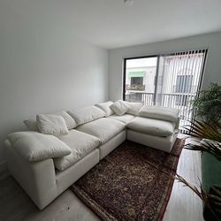 New Sectional 4 PCs cloud