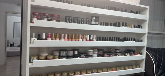 2 Storage organizer for nail polishes