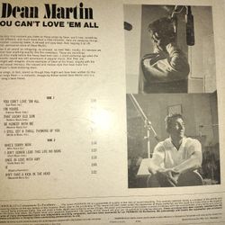 Dean martin Record