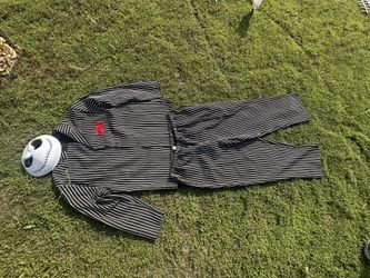 Jack skelliton Adult XL Male Costume