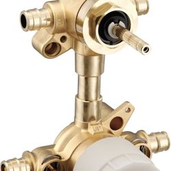 Moen U362CXS M-CORE 3-Series Mixing 3 or 6 Function Integrated Transfer Valve with Cold Expansion PEX Connections and Stops, or Unfinished