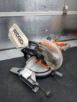 Ridgid miter saw