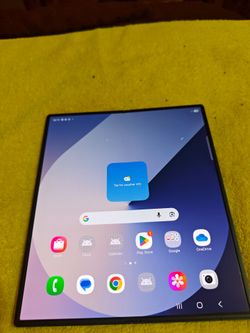 Unlocked Samsung Galaxy Z Fold6 - 256GB - Navy - Good - Minor screen flaw