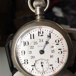 1887 Elgin “B.W. Raymond” Railroad-Grade Pocket Watch