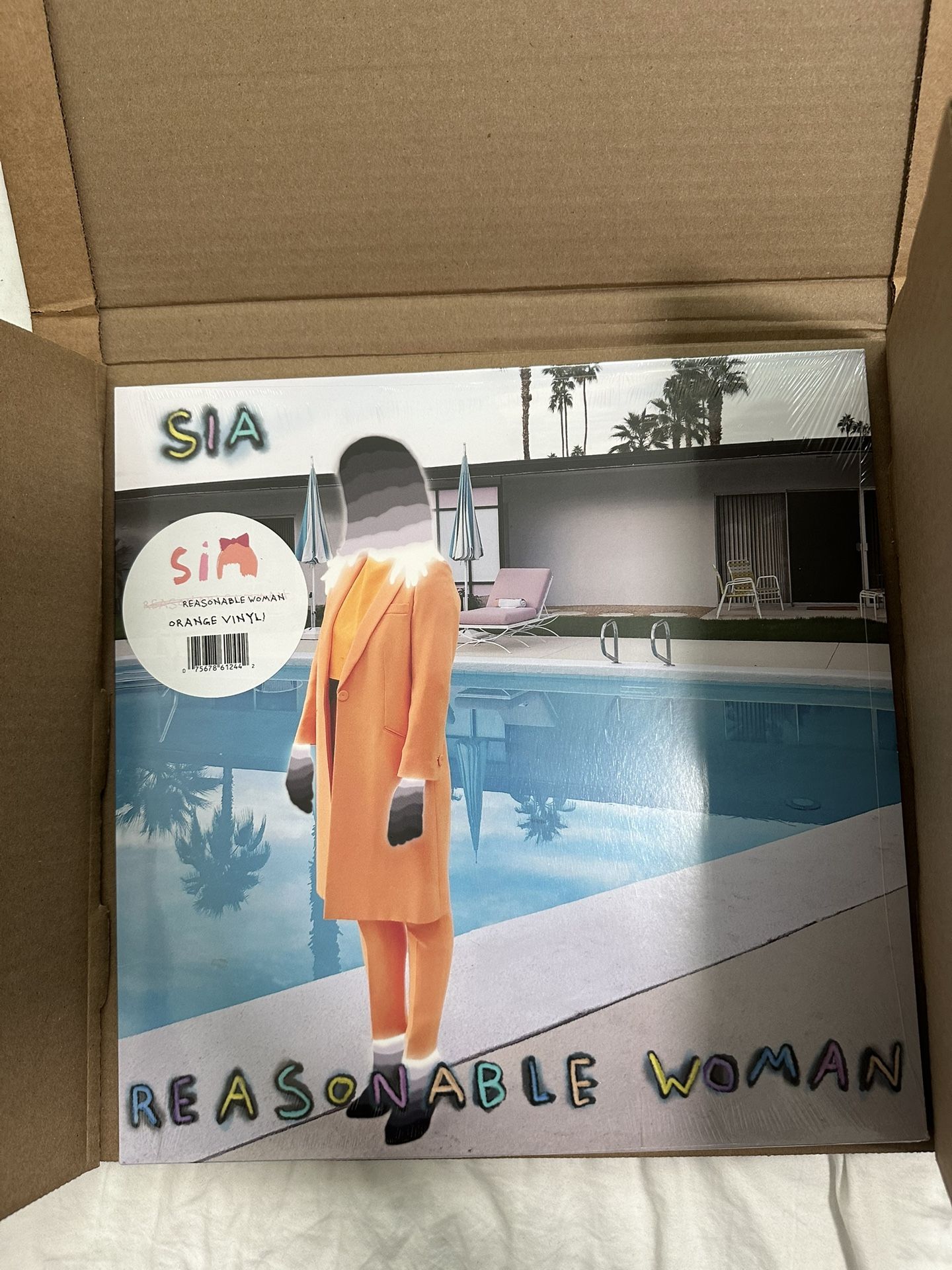 Sia Reasonable Woman Tangerine Vinyl