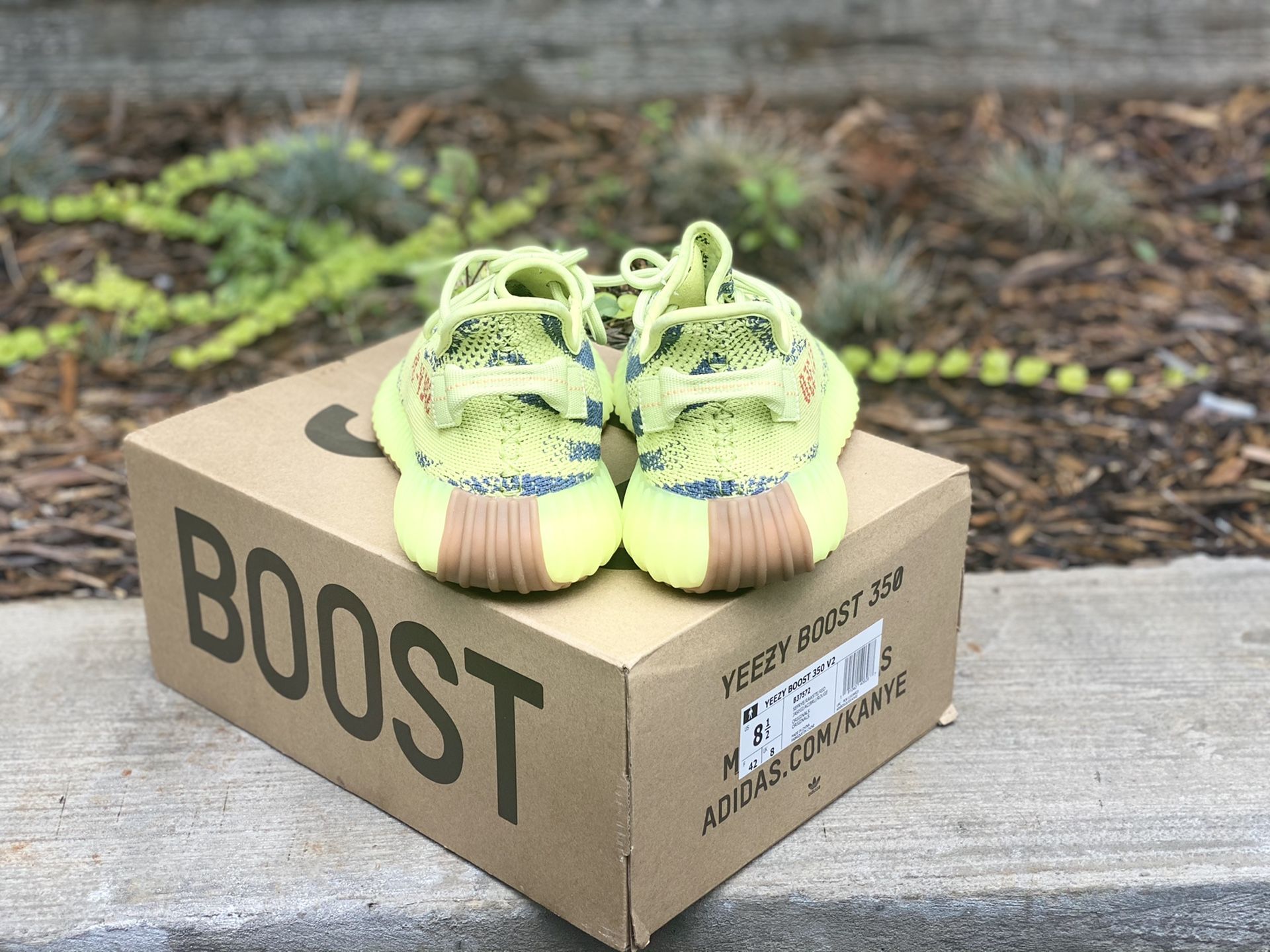 Frozen Yellow 350 Boost