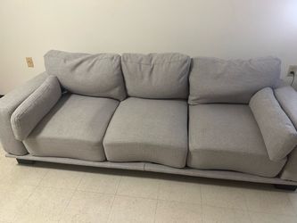 Light grey couch