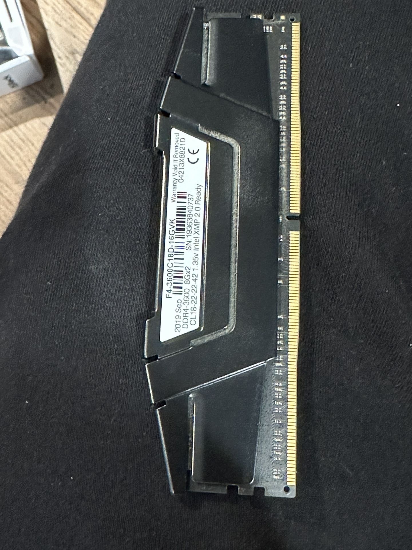 GSKILL 16GB ZX8 D4 3600 RIPJAWS