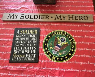 Army Soldier Home Decor Bundle