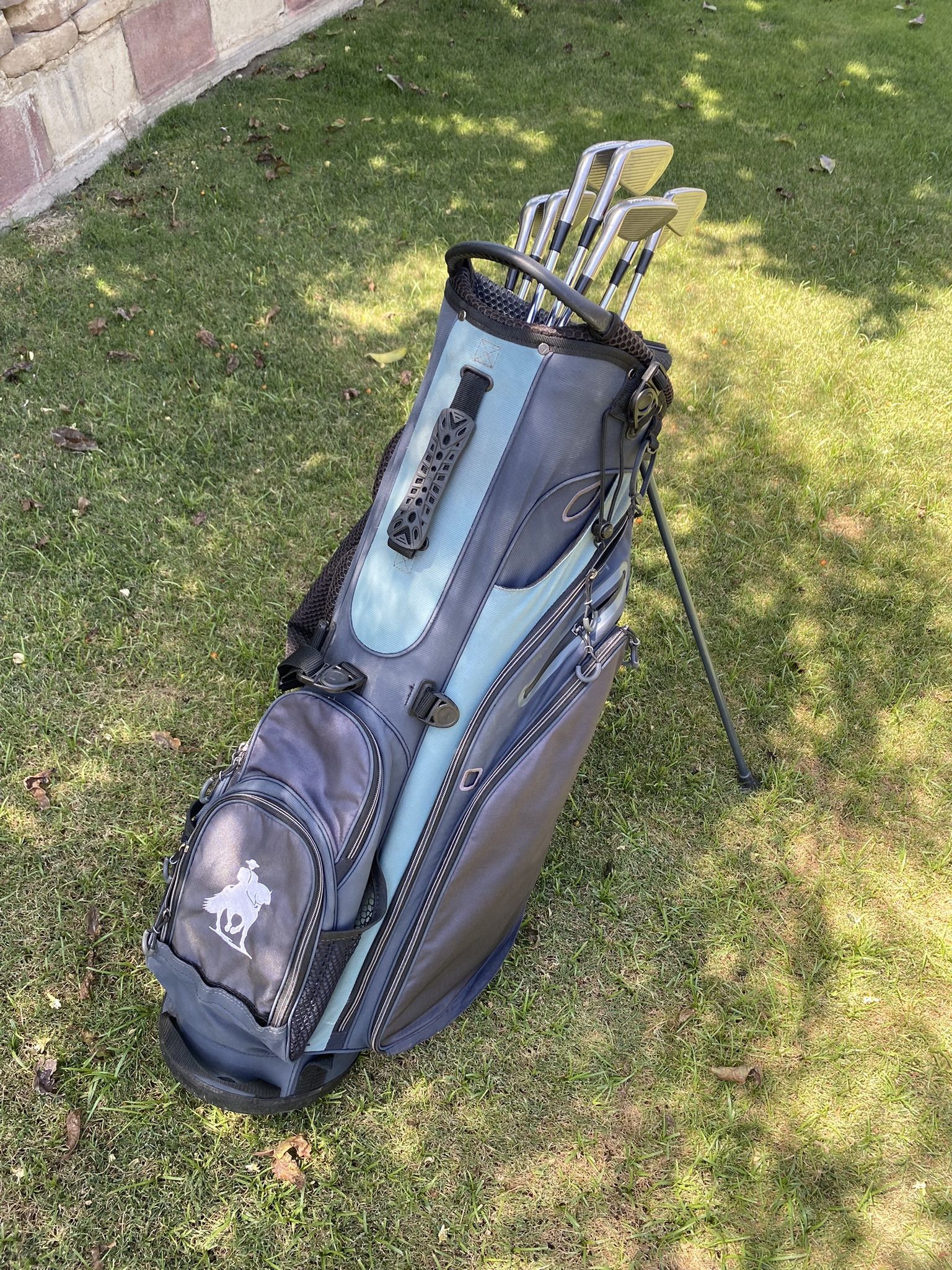 Cleveland Cg Red Golf Clubs (needs New Grips) + Callaway Bag