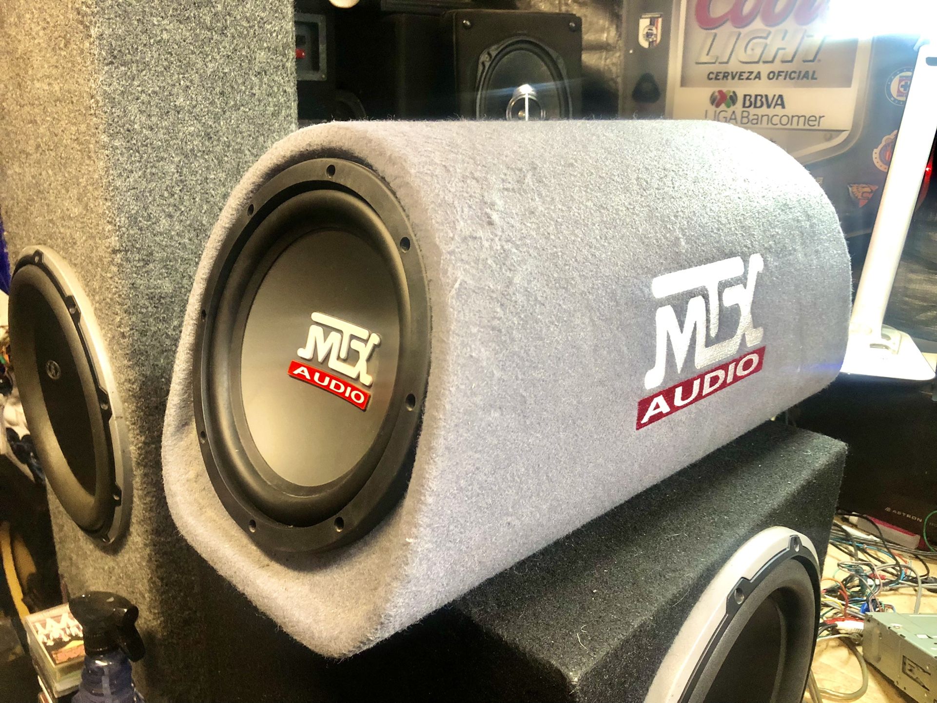 8 Inch Mtx Audio Amplified Bazooka Bass Tube