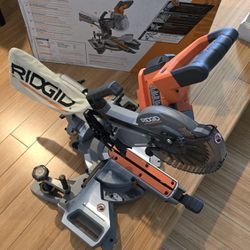 Compact Cordless 7-1/4 in. Dual Sliding Miter Saw, BRAND NEW