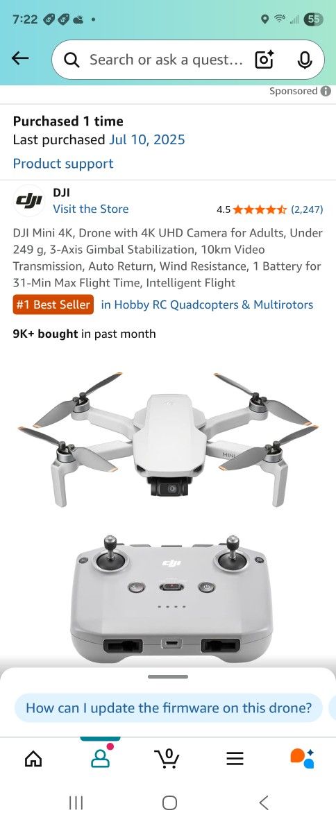 Dji Mini 4 K Brand New Box Still Sealed