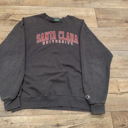 Champion Santa Clara University Sweatshirt – Size L – Vintage Crewneck