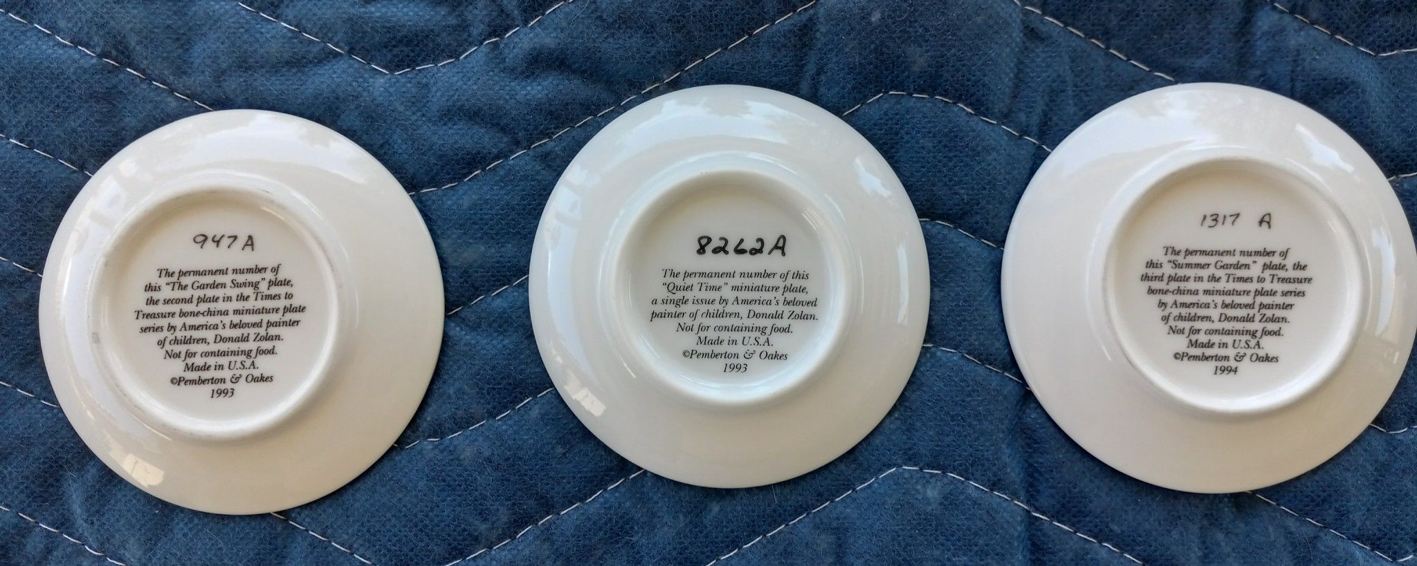 Collectible Plates Pemberton & Oakes for Sale in Las Vegas, NV OfferUp